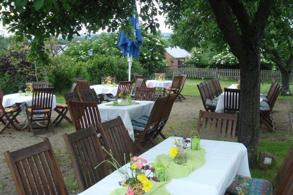 Traditionsgasthof Zum Luedertal Bimbach Buitenkant foto